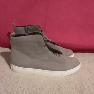 Coconuts by Matisse Women's Light Gray High-Top Sneakers